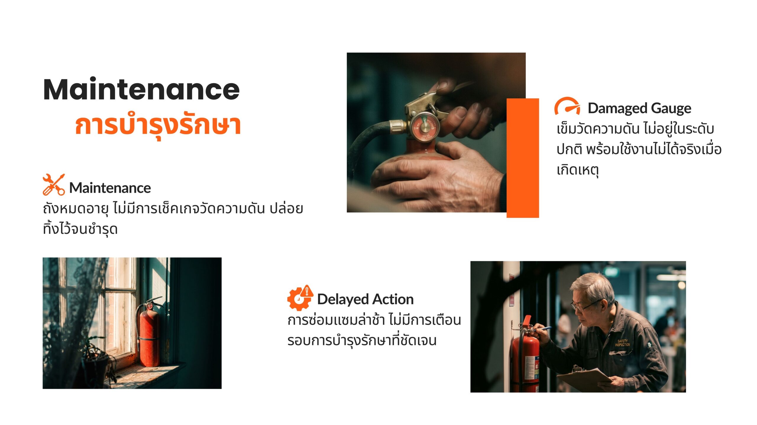 white and orange modern firefighter presentation (1)